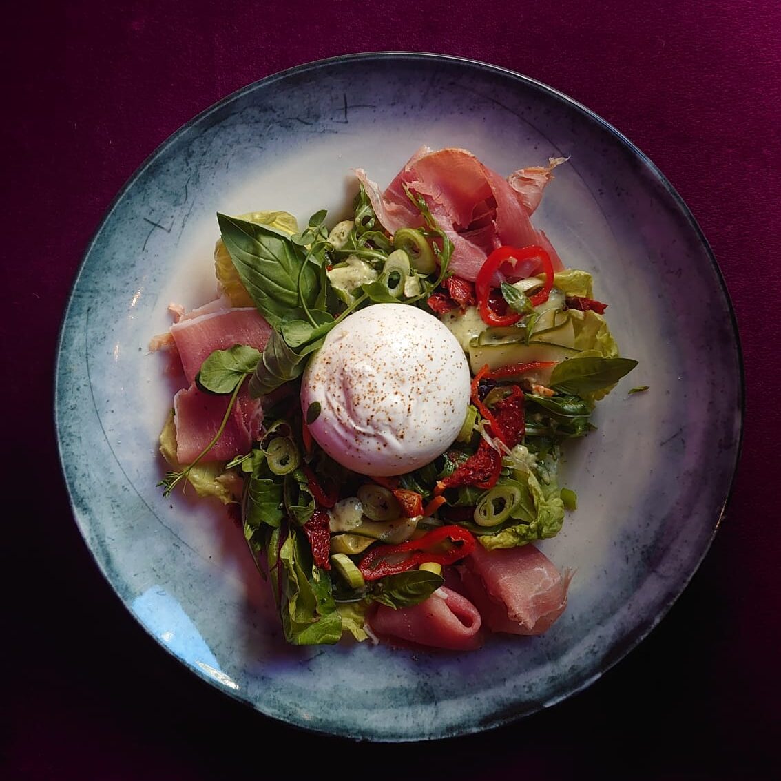 salade burata